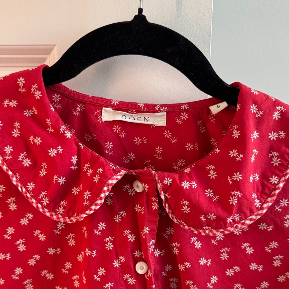 Doen Red Women’s Pajama Set - Picture 3 of 6